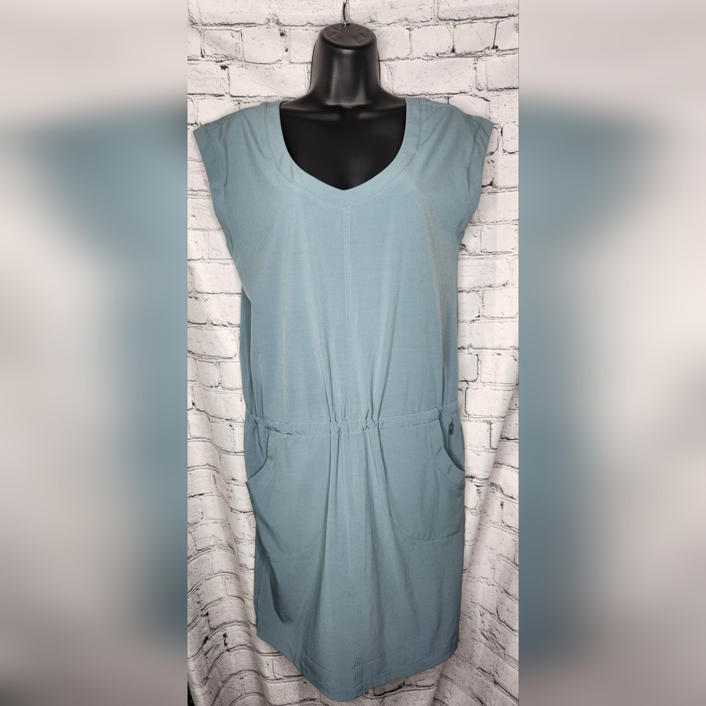 Prana Woman's Smoky Blue Norma Active Dress Size XS